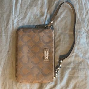 Coach wristlet